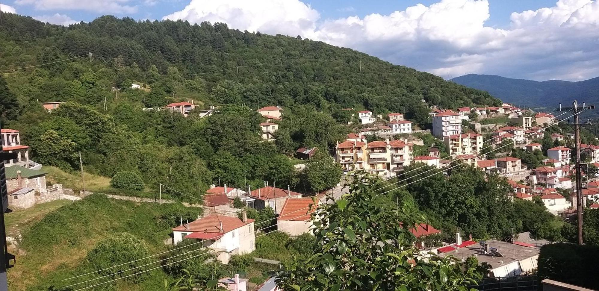 Το Σπίτι Της Ευτυχίας Στούντιο Apartment Karpenisi Exterior photo